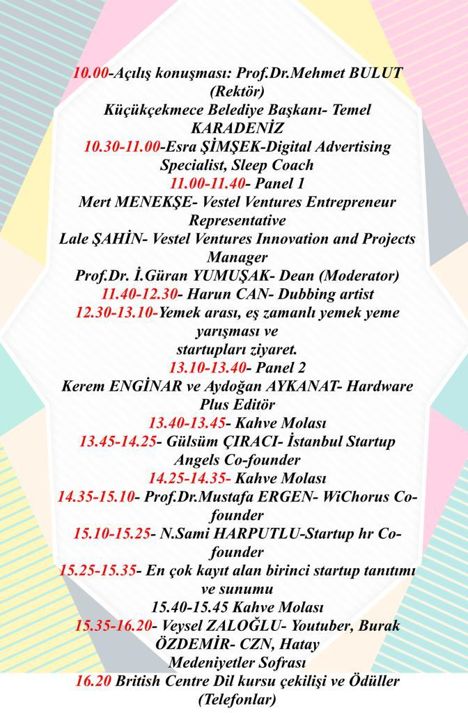 Wake Up Fest'18 Program Akışı untitled